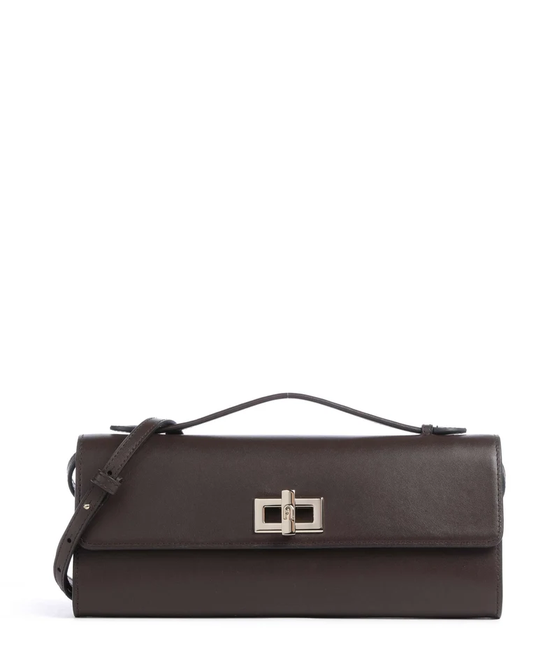 Furla Clara Crossover väska cioccolato
