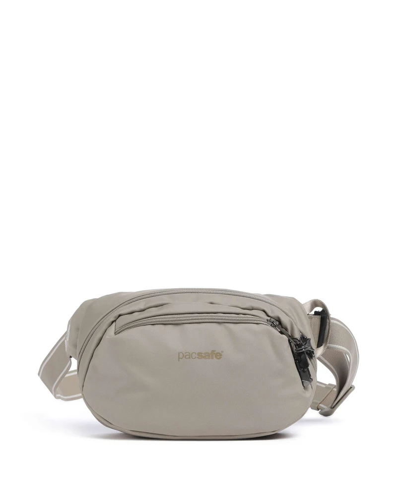 Pacsafe V Midjeväska beige