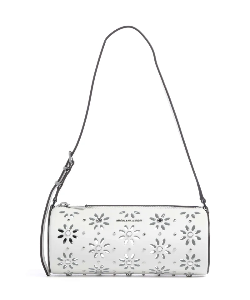 Michael Kors Izzy Small Axelremsväska optic white