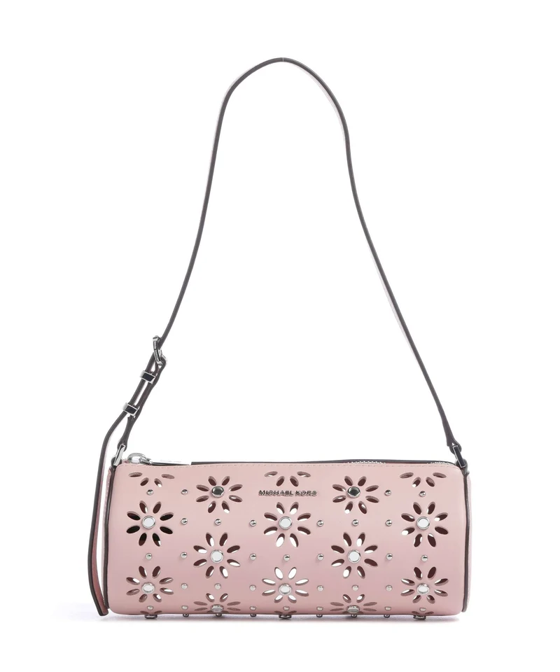 Michael Kors Izzy Small Axelremsväska smokey rose