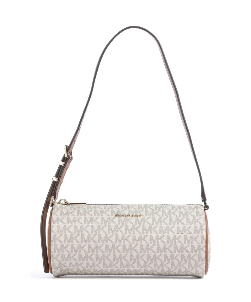 Michael Kors Izzy Small Axelremsväska vanilla/acrn