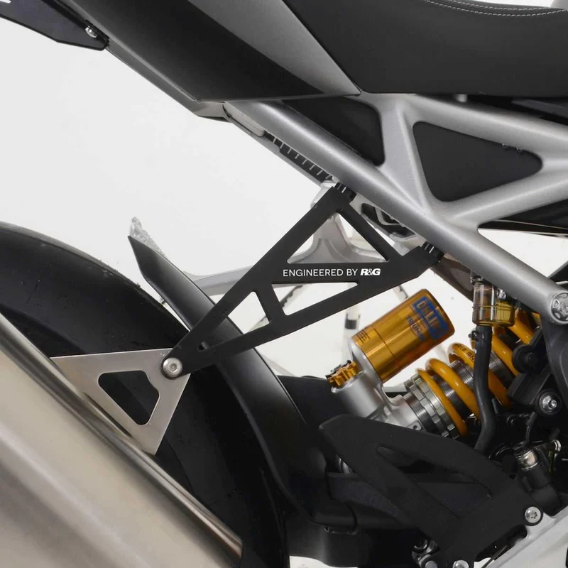 Exhaust Hanger & Blanking Plate kit, BLACK, Triumph Speed Triple 1200 RS 21- / Speed Triple 1200RR 22-