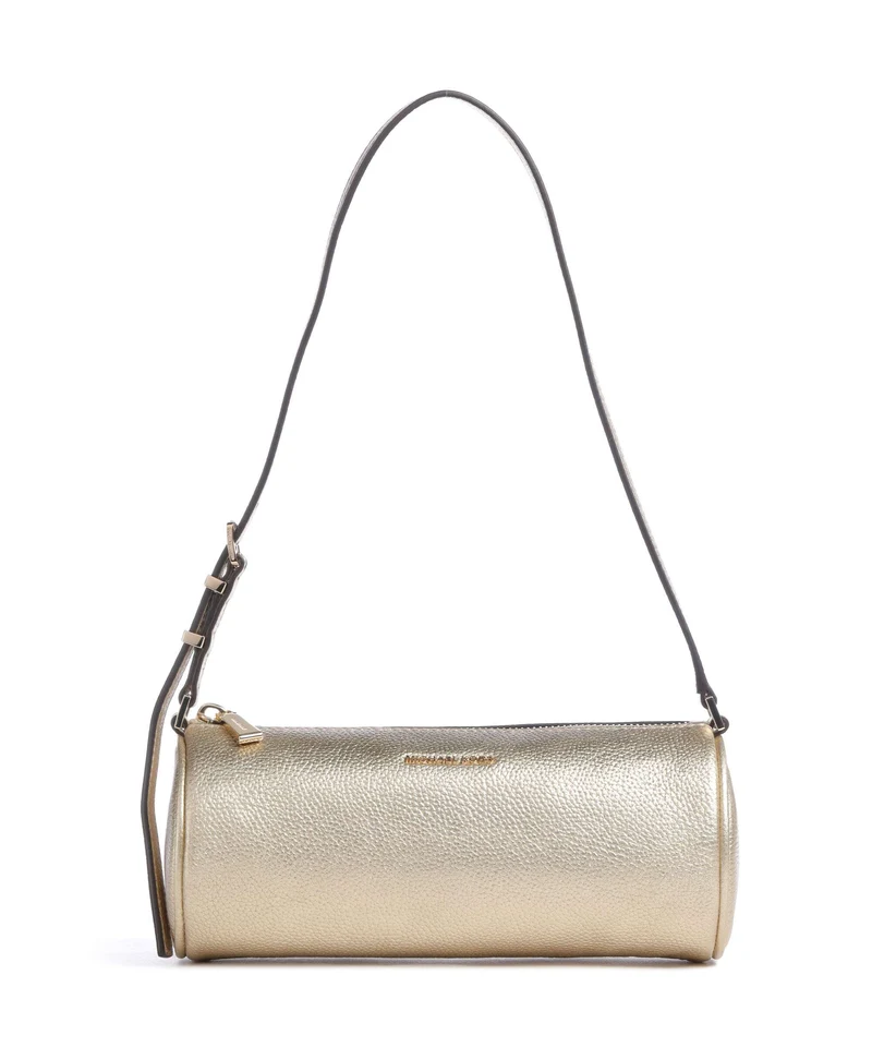 Michael Kors Izzy Small Axelremsväska pale gold
