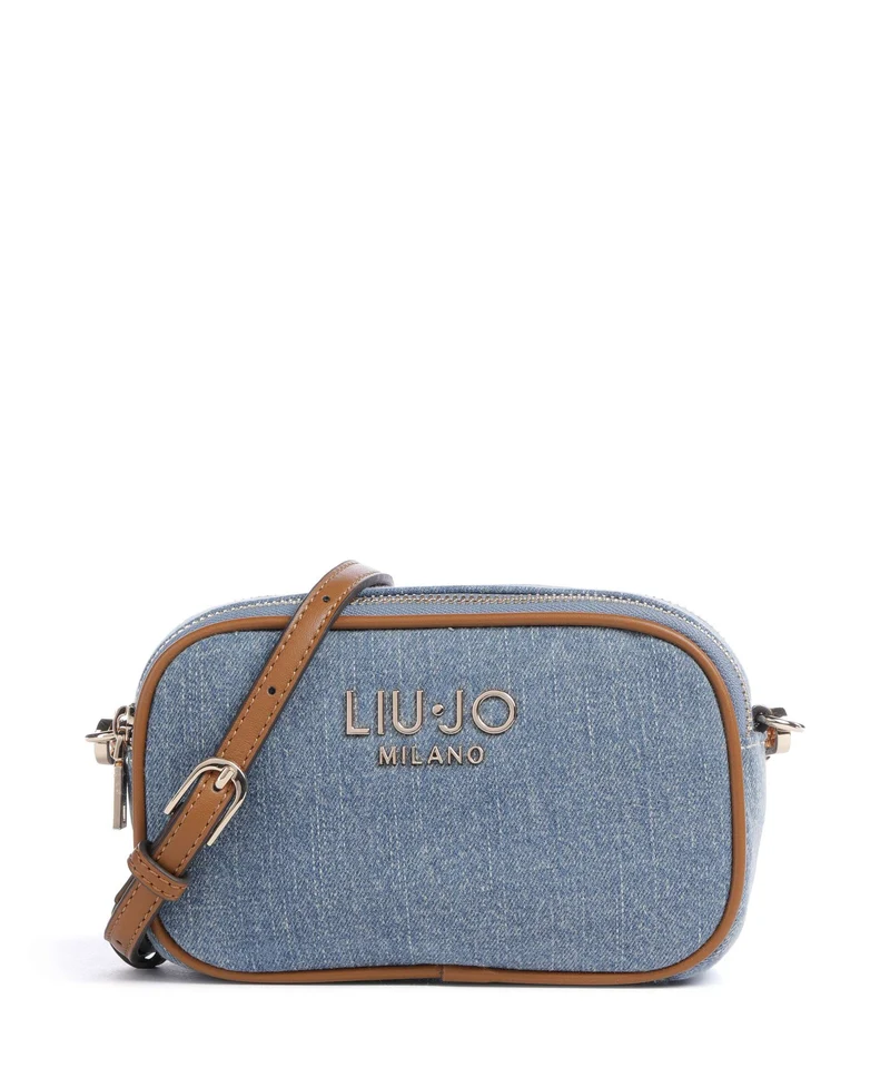 Liu Jo Ridhi S Crossover väska light denim