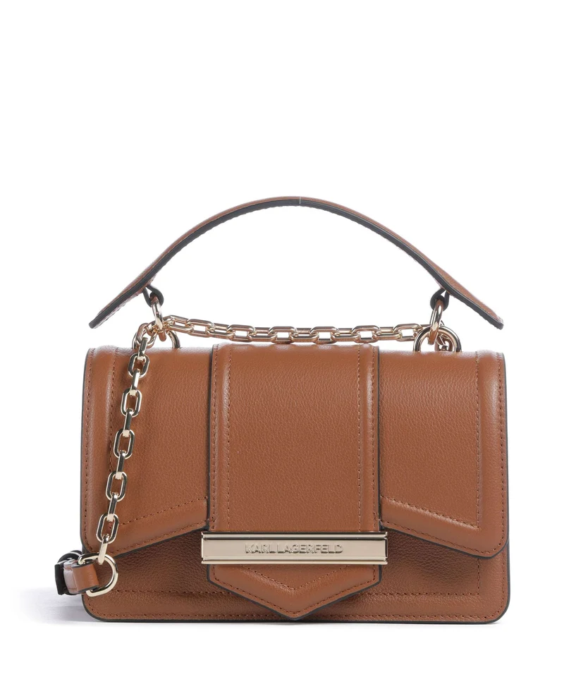 Karl Lagerfeld K/Nova Small Crossover väska dark tan