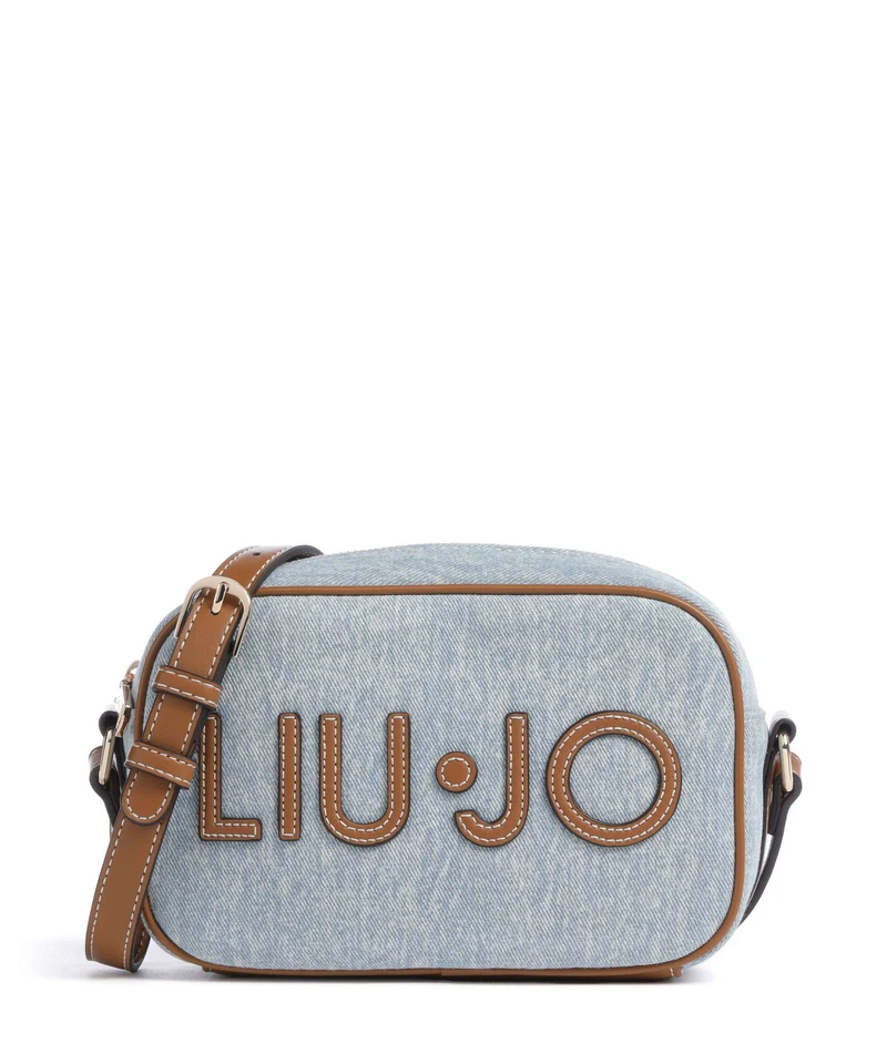 Liu Jo Ferielle M Crossover väska light denim