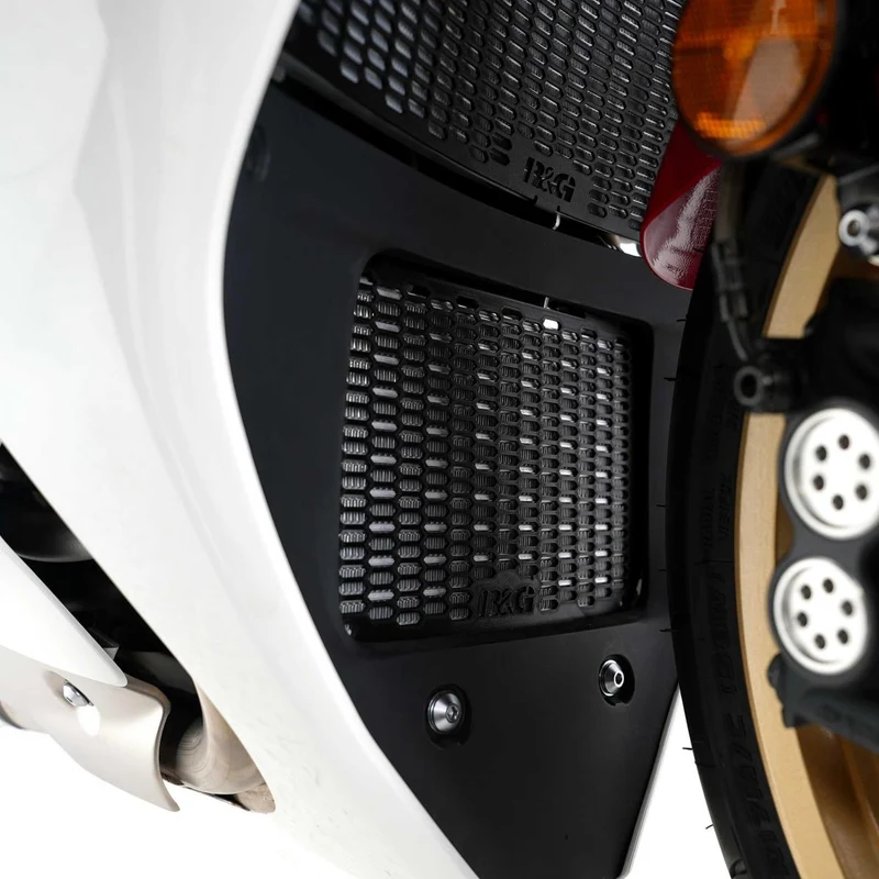 PRO Oil Cooler Guard, BLACK, Yamaha YZF-R1 15- / YZF-R1M 15-