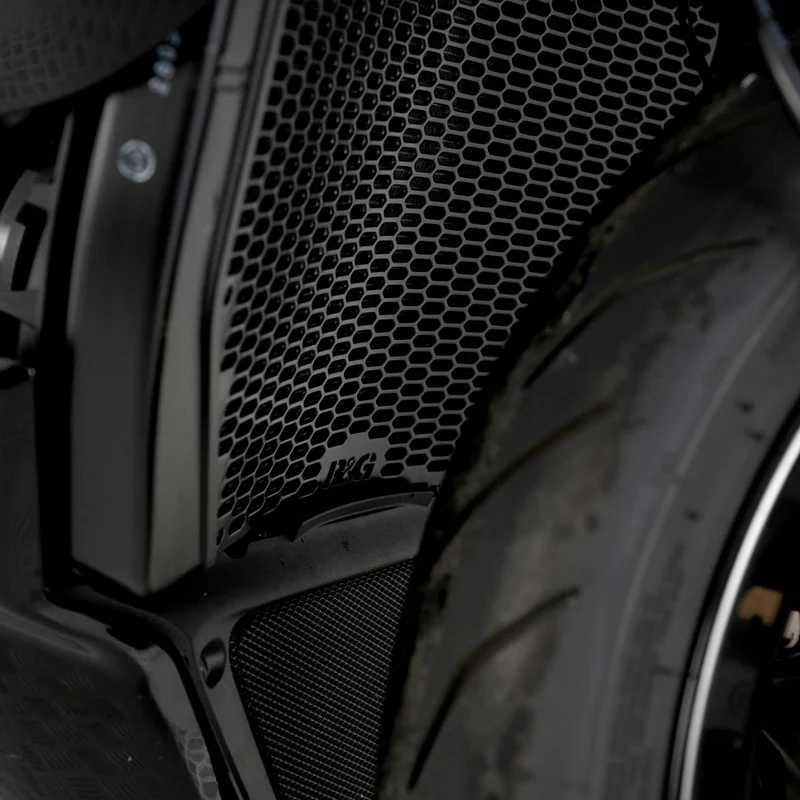 PRO Radiator Guard BLACK - Ducati V4 Diavel 23-