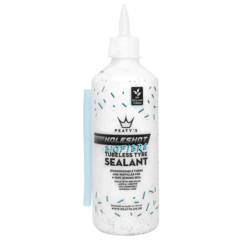Peaty's Holeshot BioFibre Tubeless Tyre Sealant