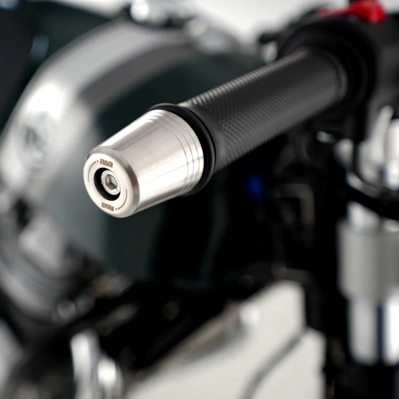 Stainless Bar Ends, Triumph Daytona 660 24- / Trident (660) 21- / Speed Triple 1200 RS 21- / Tiger 660 Sport 22- without BE mirrors