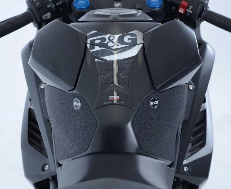 Honda CBR250RR 17- Tank Traction Grips : Clear 2-Grip Kit