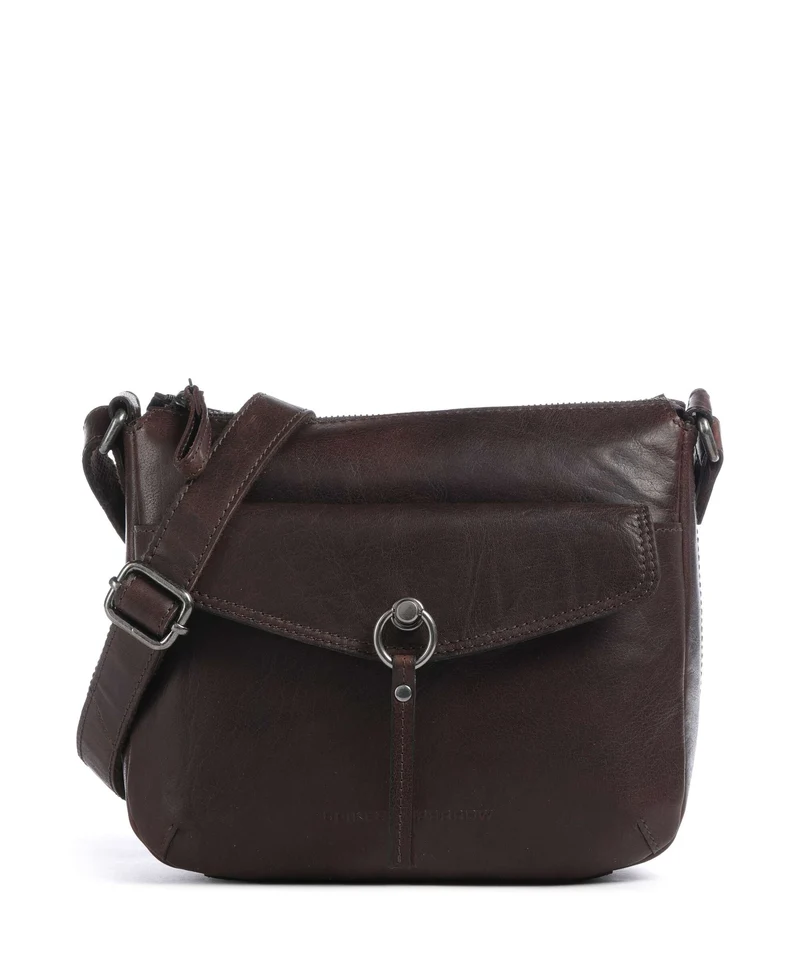 Spikes & Sparrow Bronco Jinthe Crossover väska dark brown