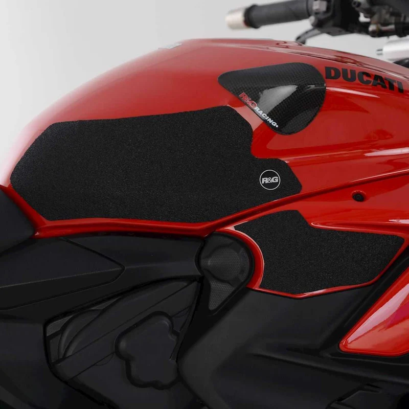 Ducati Streetfighter V2 22- Traction Grips : Clear 4-Grip Kit