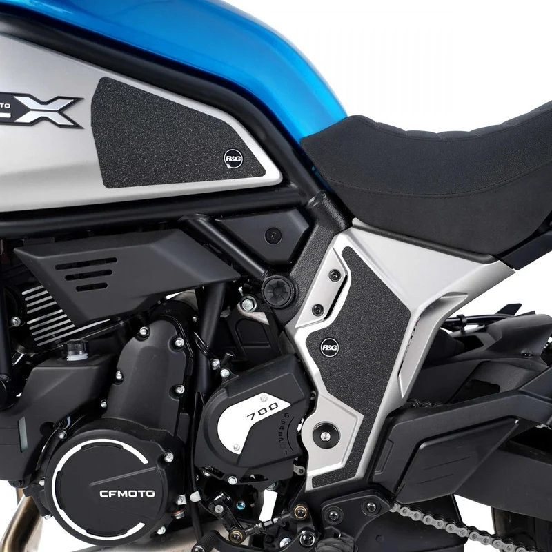 CFMoto 700CL-X Heritage 21- / Sport 22- / Adventure 23- Traction Grips : Clear 2-Grip Kit
