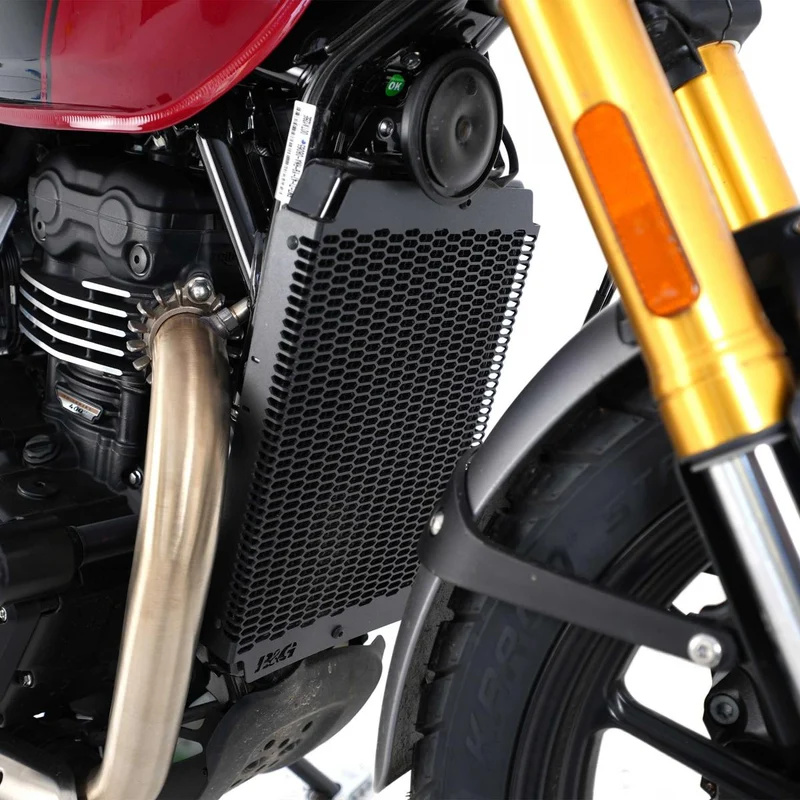 PRO Radiator Guard BLACK - Triumph Speed 400 24- / Scrambler 400 X 24-