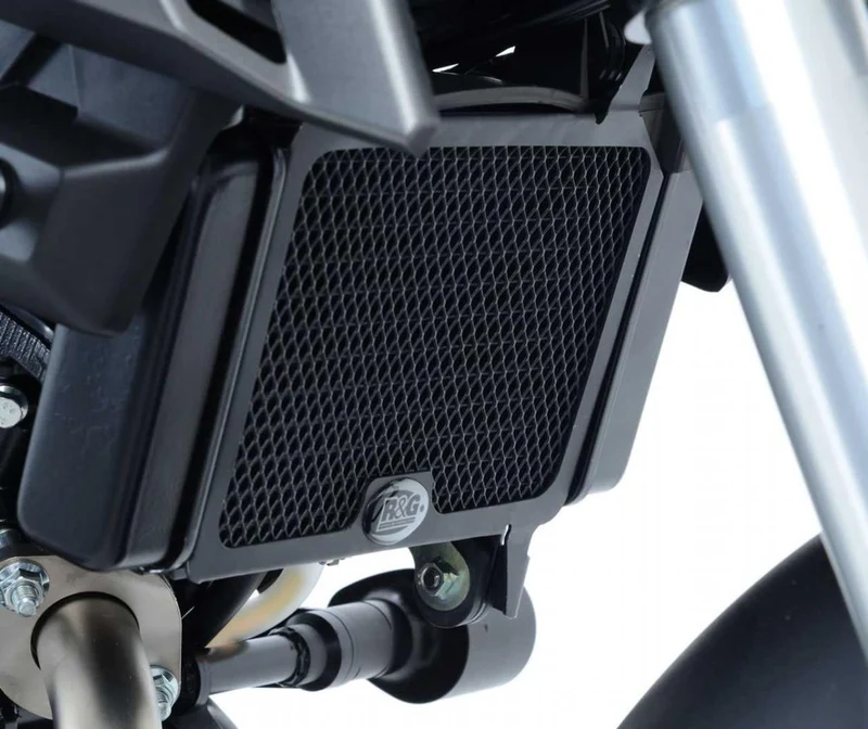 Radiator Guard BLACK - Yamaha MT-125 14-19 (inc. ABS model)