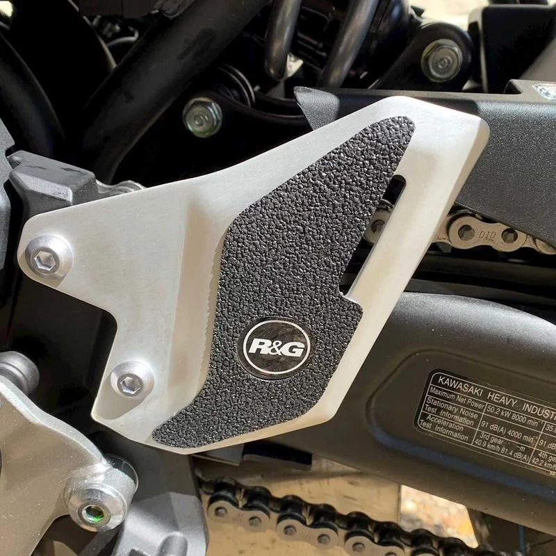 Kawasaki Z650RS 22- Boot Guard 2-piece (heel plate-mounted)