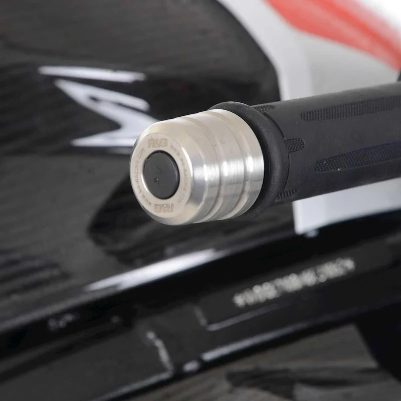 Stainless Bar Ends, BMW M1000RR 21-, S1000RR 23-, Yamaha Tracer 9 (GT) 21- (not with handguards)
