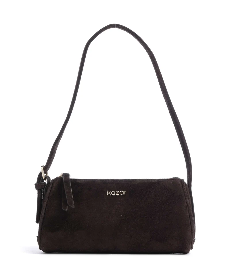 Kazar Saira Axelremsväska dark brown
