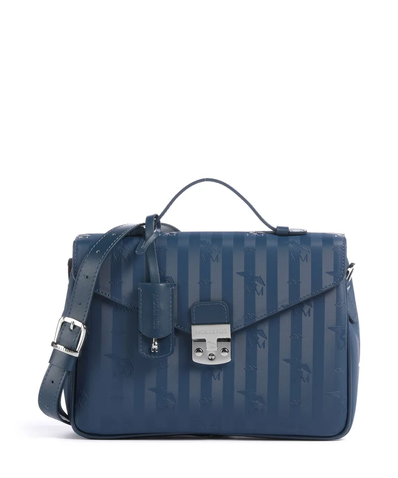 Maison Mollerus Vinerus Marly Crossover väska deep blau