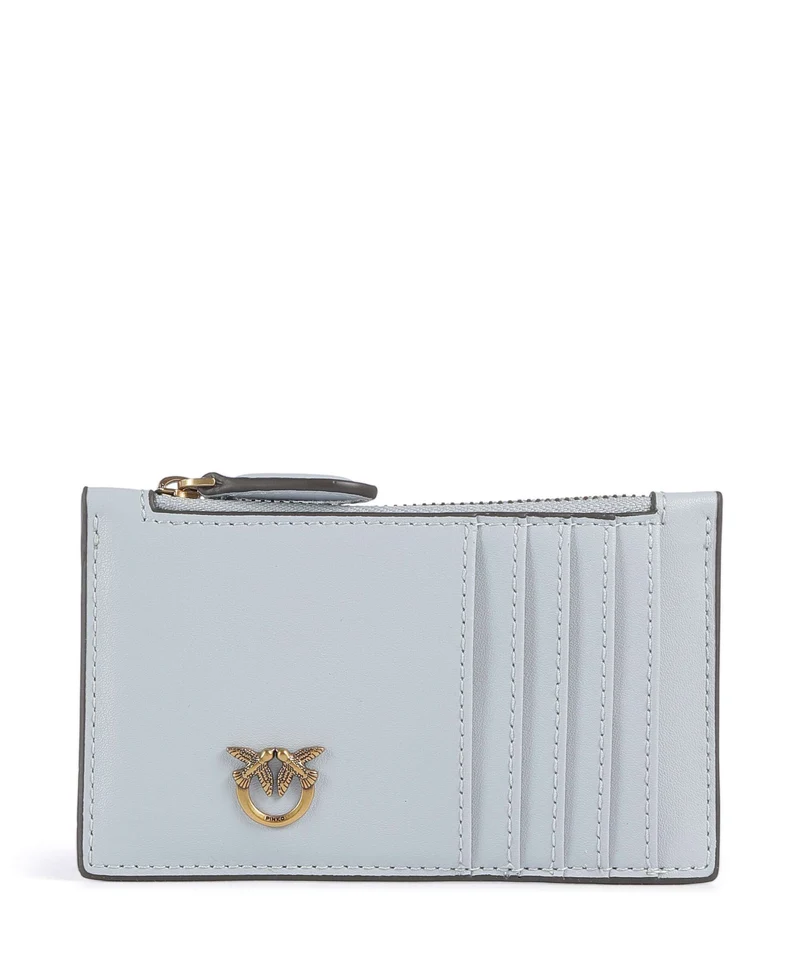 Pinko Airone Korthållare azzurro celeste/antique gold