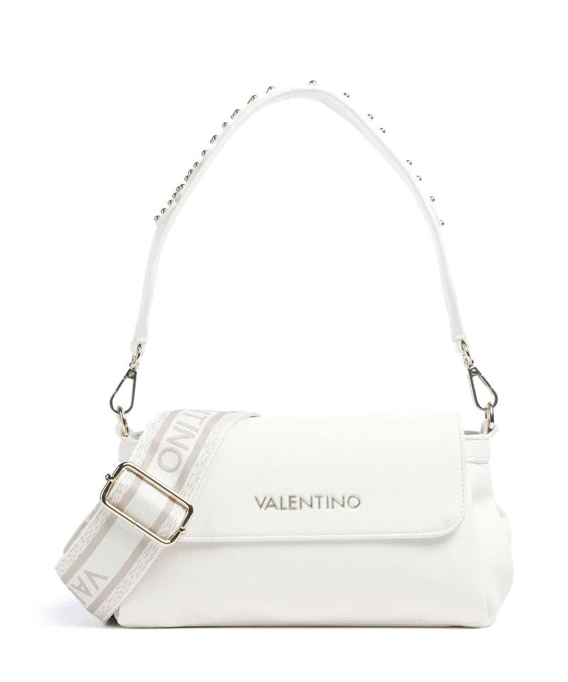 Valentino Bags Dea Re Axelremsväska bianco