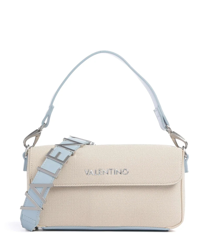Valentino Bags Alexia Summer Axelremsväska naturale/avio