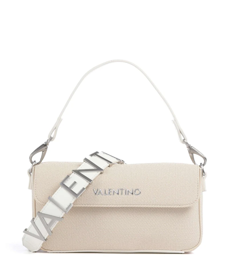 Valentino Bags Alexia Summer Axelremsväska naturale/offwhite