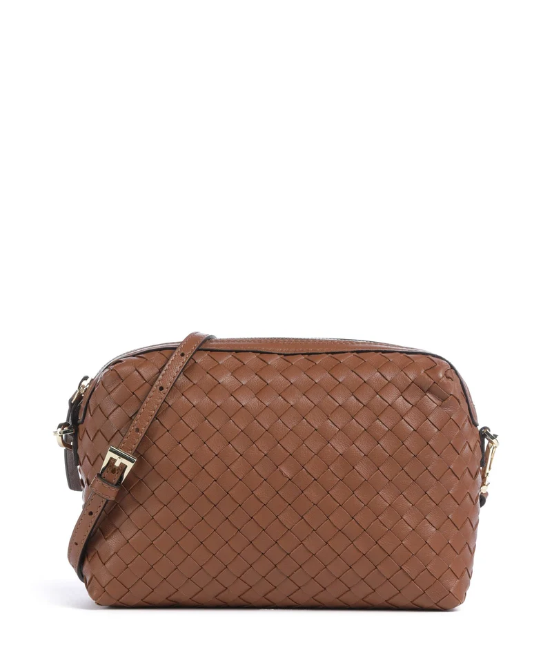Abro Piuma Kaia Crossover väska caramel/cognac