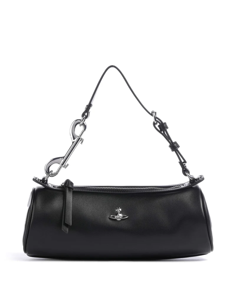 Vivienne Westwood Cindy Cylinder Smooth Axelremsväska black