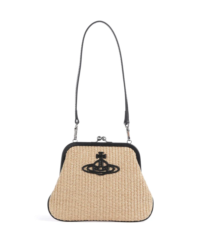 Vivienne Westwood Vivienne Axelremsväska natural