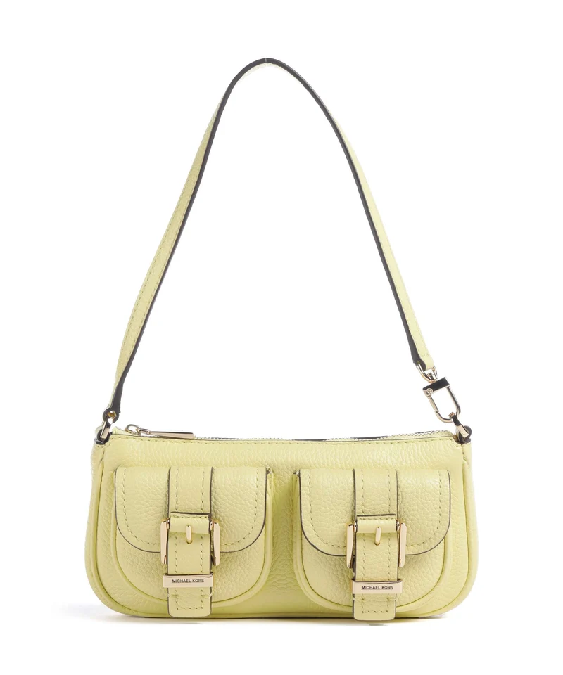 Michael Kors Zoe Small Axelremsväska lemon