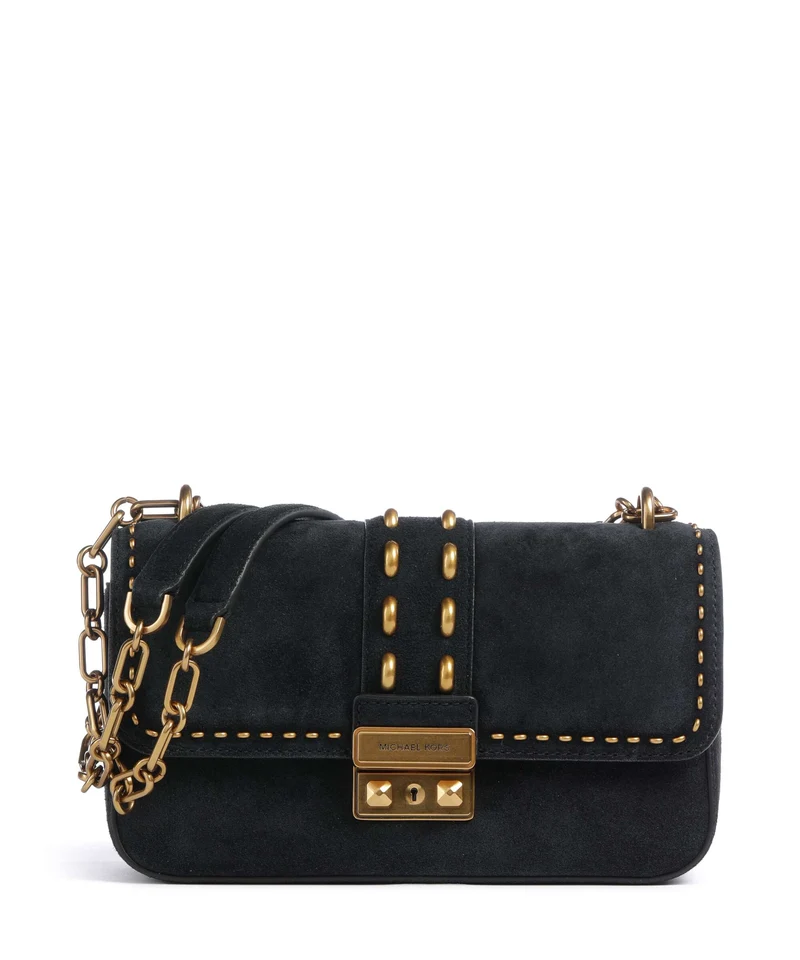Michael Kors Tribeca Small Axelremsväska black