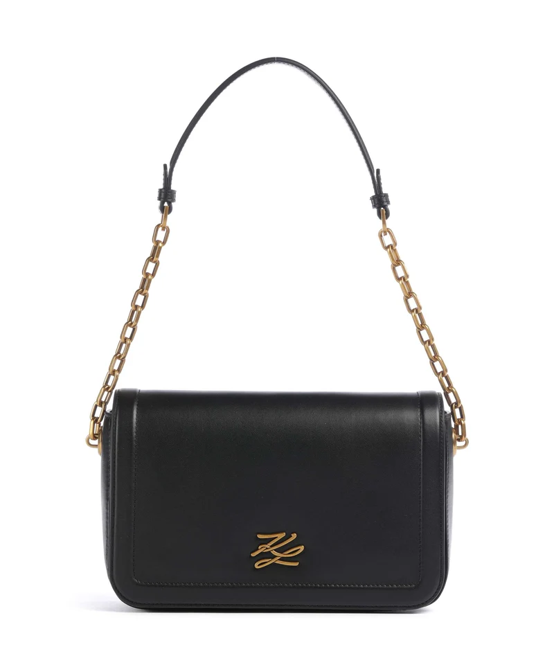 Karl Lagerfeld K/Autograph Medium Axelremsväska black/gold