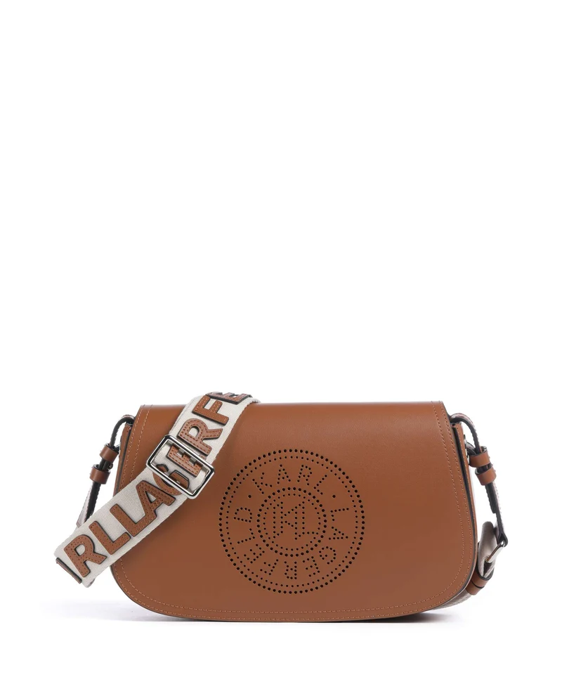Karl Lagerfeld K/Circle Crossover väska dark tan