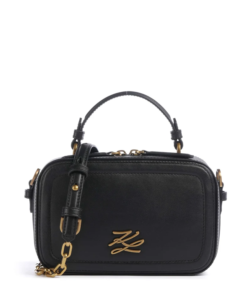 Karl Lagerfeld K/Autograph Small Crossover väska black/gold