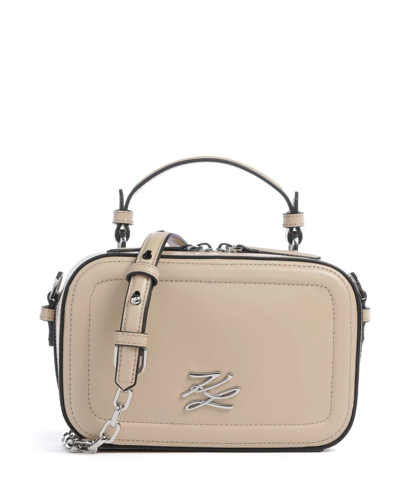 Karl Lagerfeld K/Autograph Small Crossover väska safari