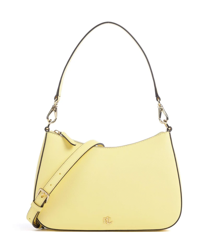 Lauren Ralph Lauren Danni 26 Axelremsväska lemon sorbet