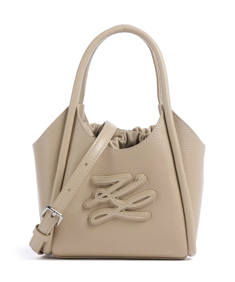 Karl Lagerfeld K/Autograph Mini Crossover väska safari