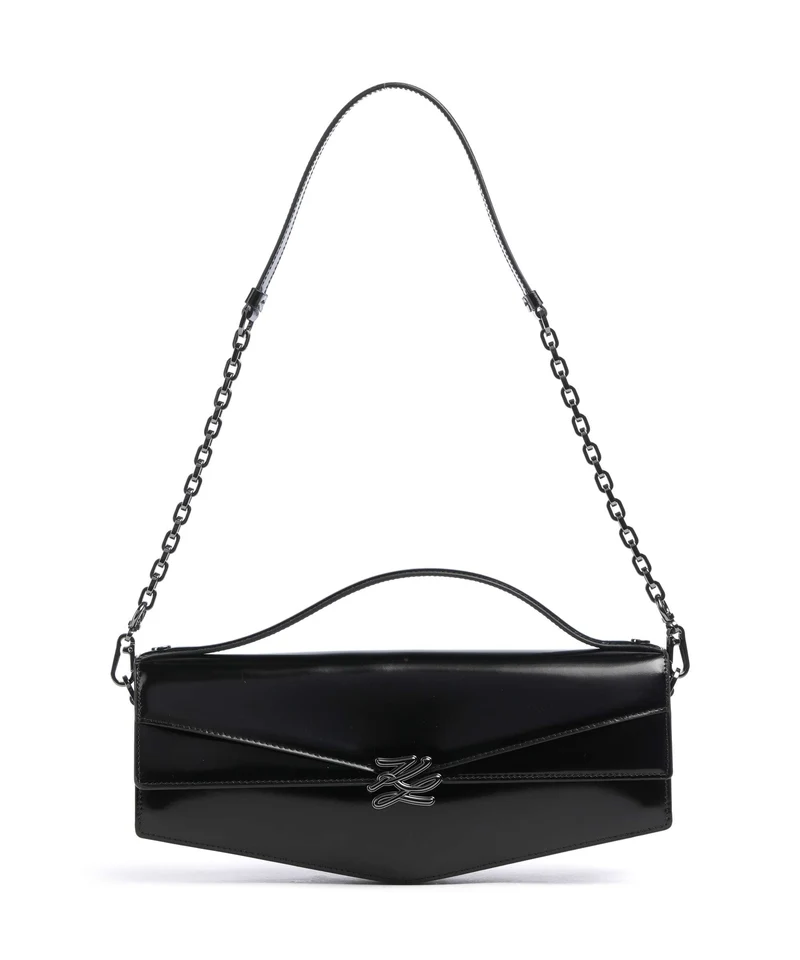 Karl Lagerfeld K/Studio Autograph Crossover väska black/nickel