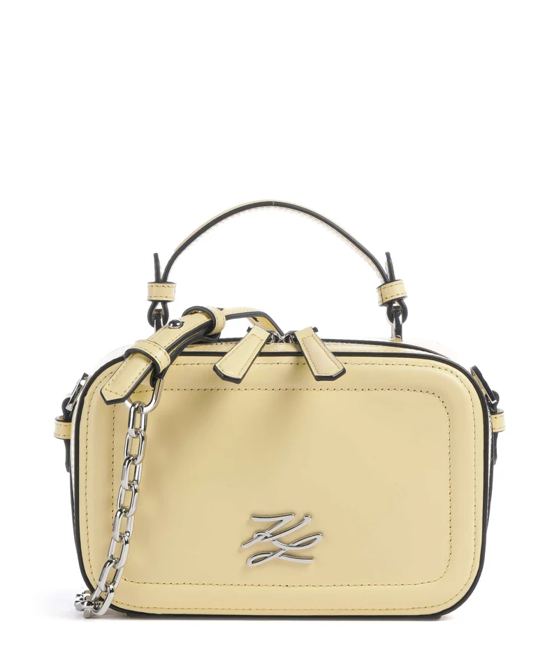 Karl Lagerfeld K/Autograph Small Crossover väska sunlight