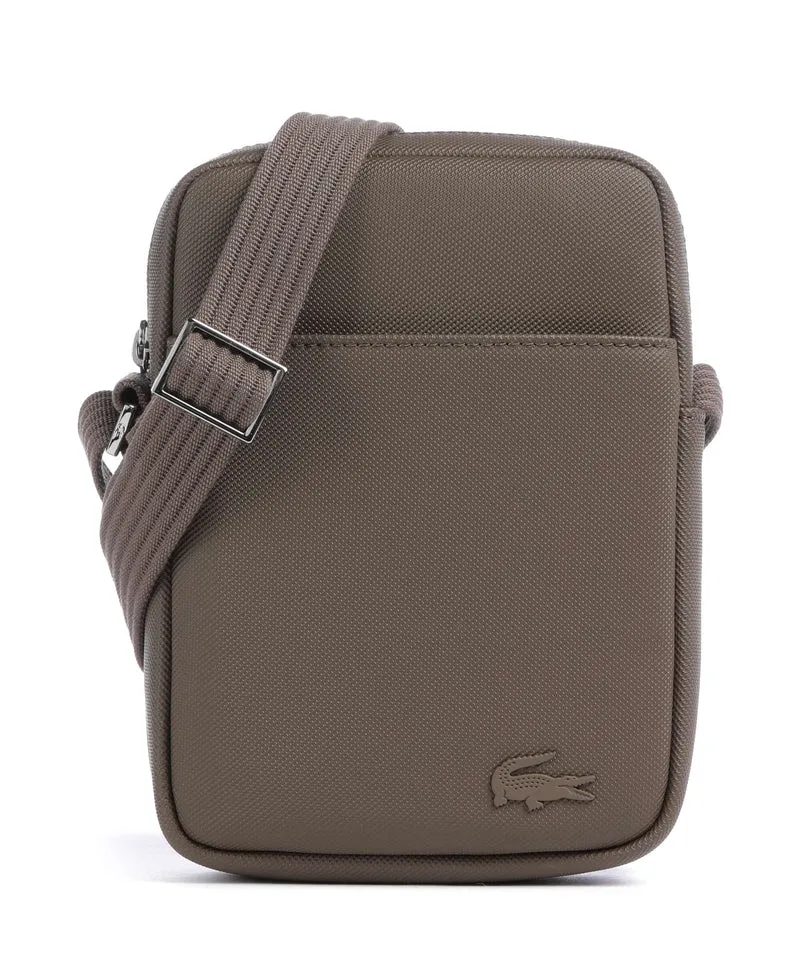 Lacoste Mens Classic Crossover väska morel