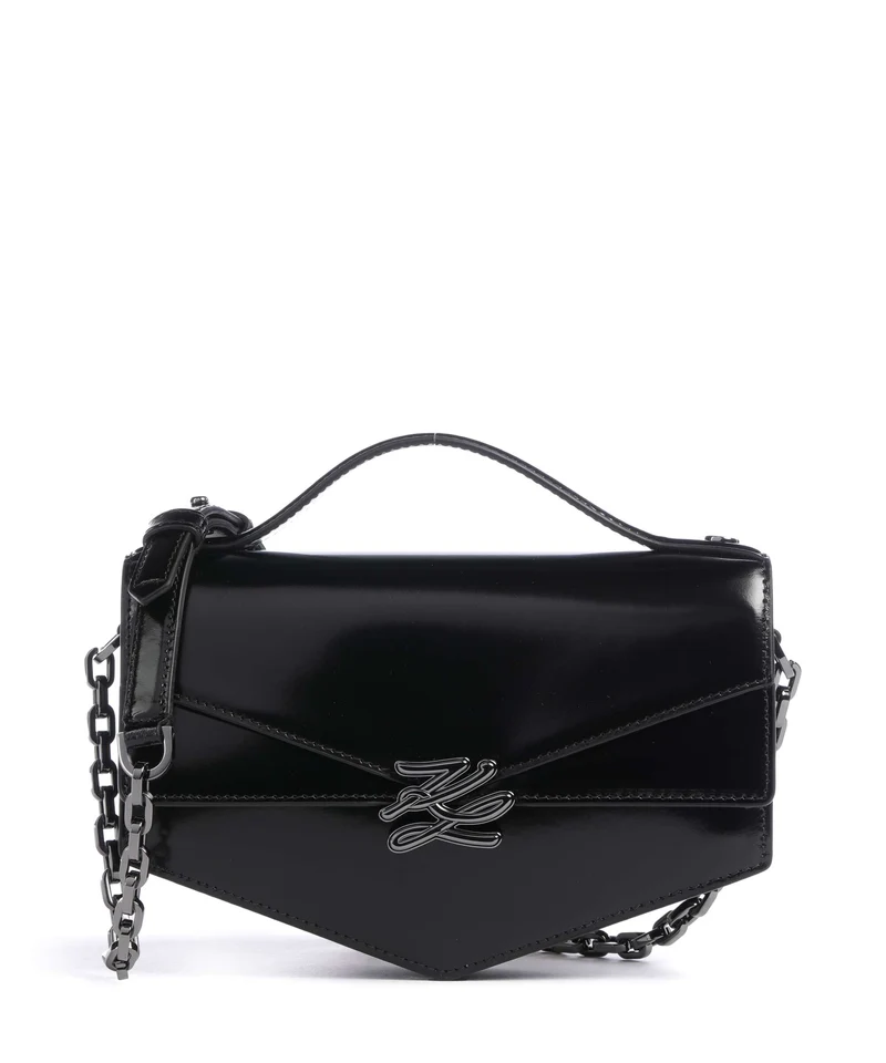Karl Lagerfeld K/Studio Autograph Small Crossover väska black/nickel