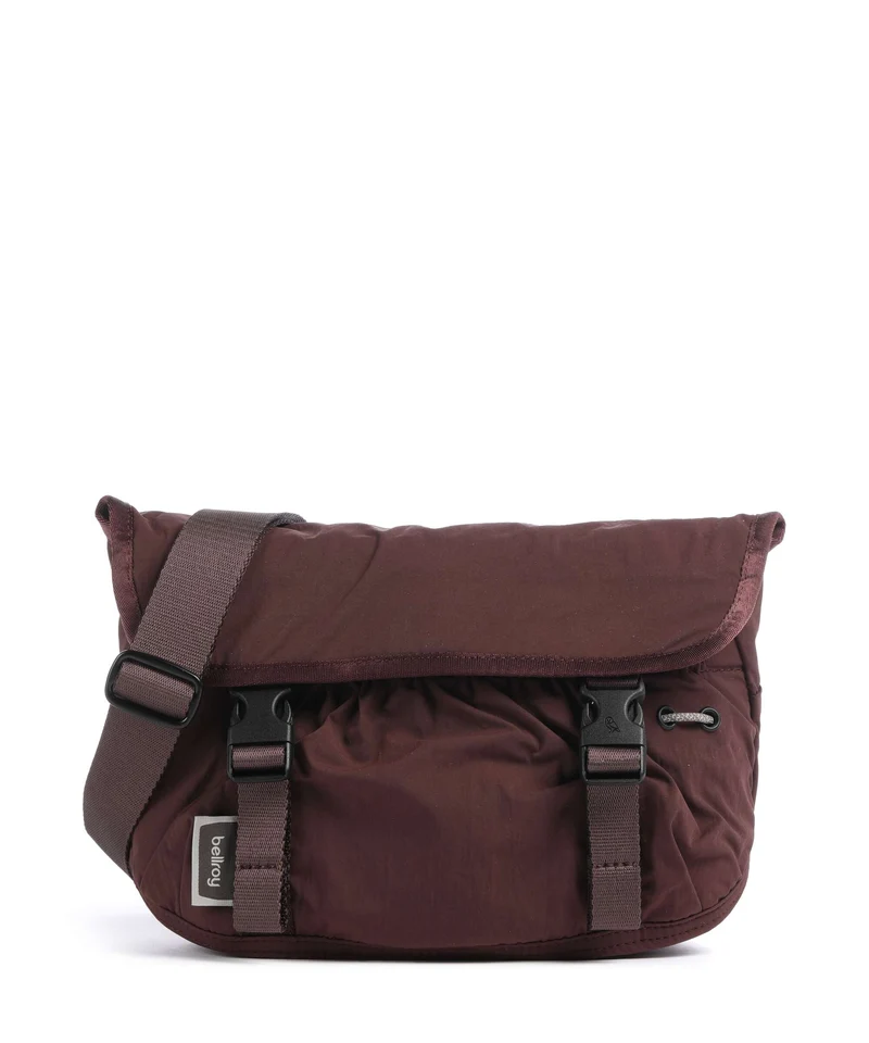Bellroy Cinch 6 Mini Messenger väska burgundy