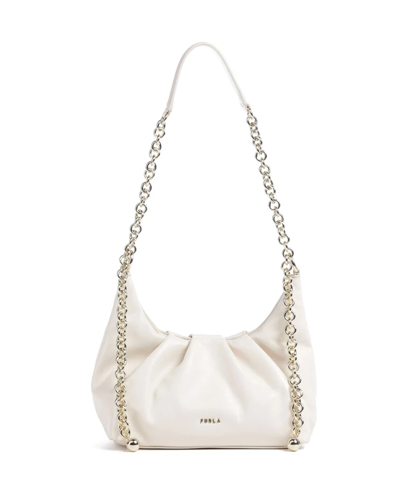 Furla Delia Mini Axelremsväska panna