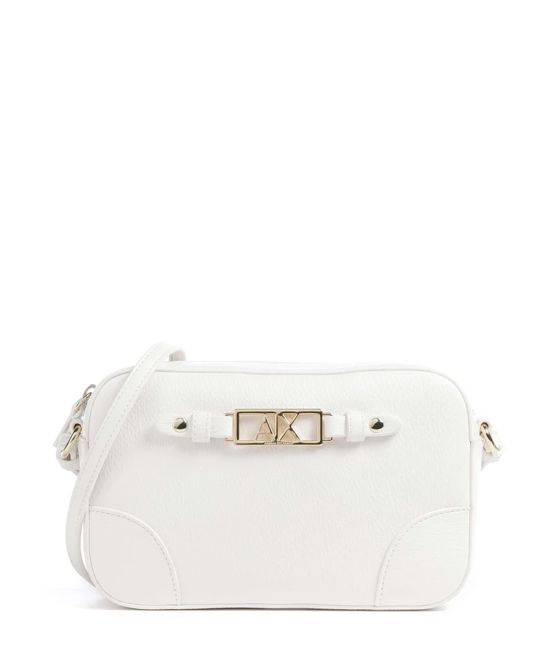 Armani Exchange Polly Crossover väska off white