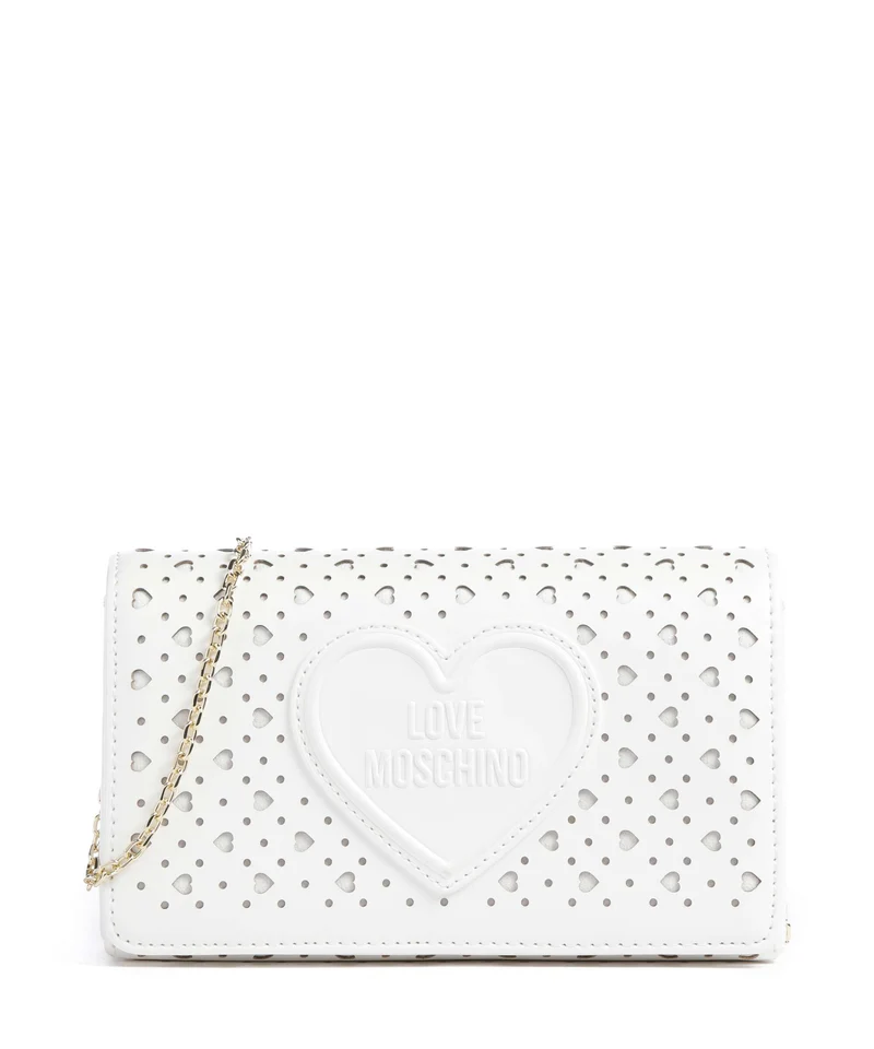 Love Moschino Smart Daily Crossover väska white