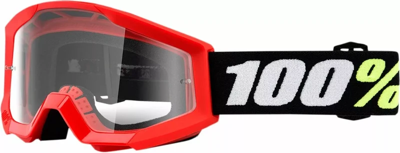 100% GOGGLE STRATA MINI RD/CL 50033-00005