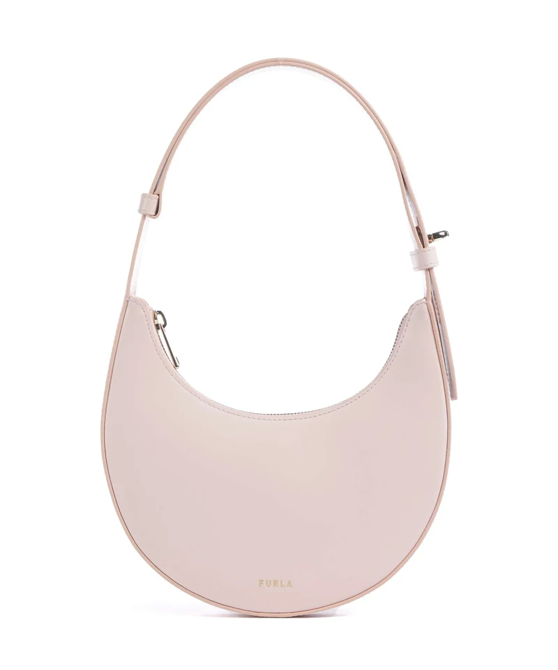 Furla Delizia Mini Axelremsväska dusty pink