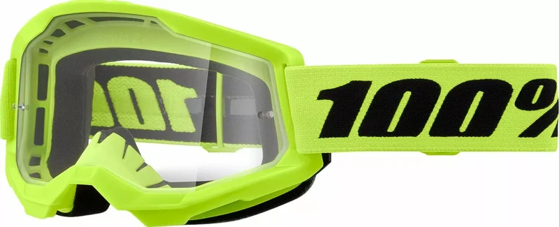 100% GOG STRATA 2 NEON YEL CLR 50027-00016